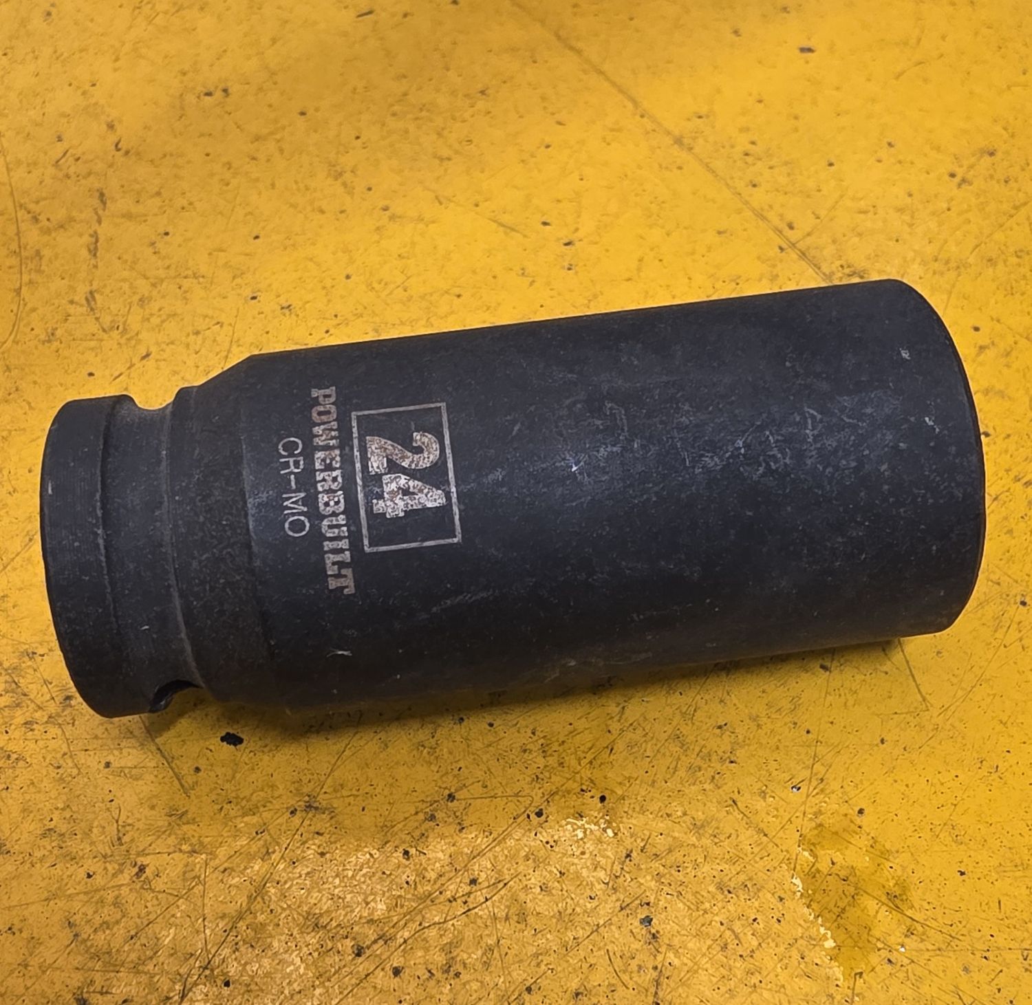 SOCKET 24X1/2DR DEEP IMPACT 6PT POWERBUILT