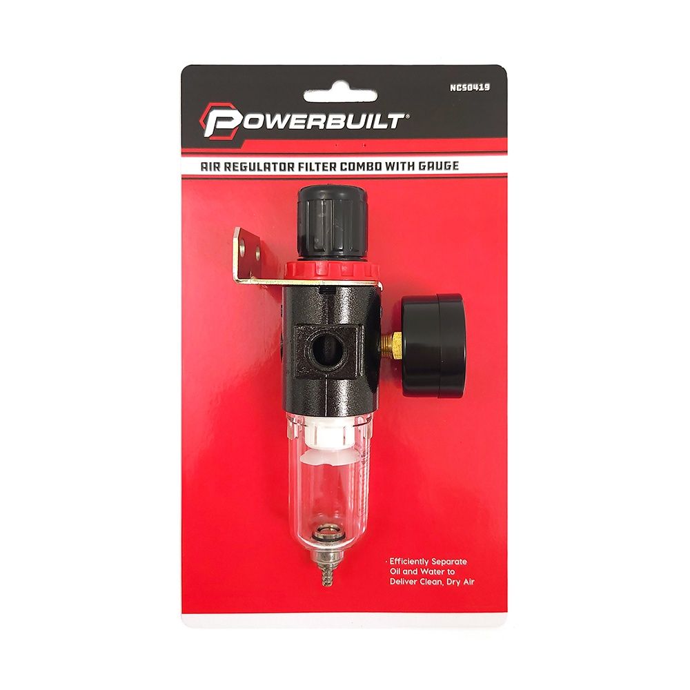 AIR REGULATOR FILTER COMBO WITH GAUGE