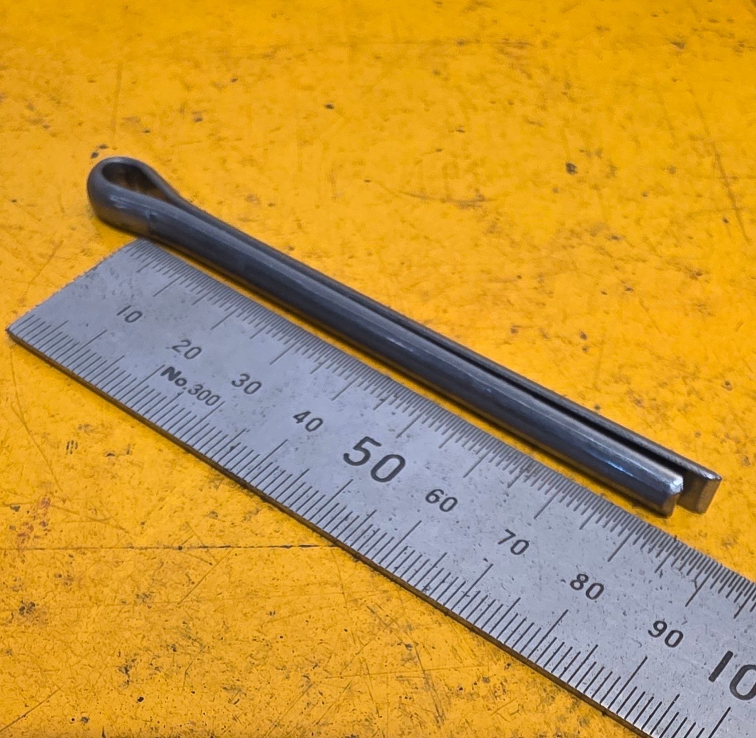 COTTER PIN M6.3X80 STEEL