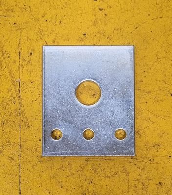 STEEL PLATE 4 HOLES 5MM