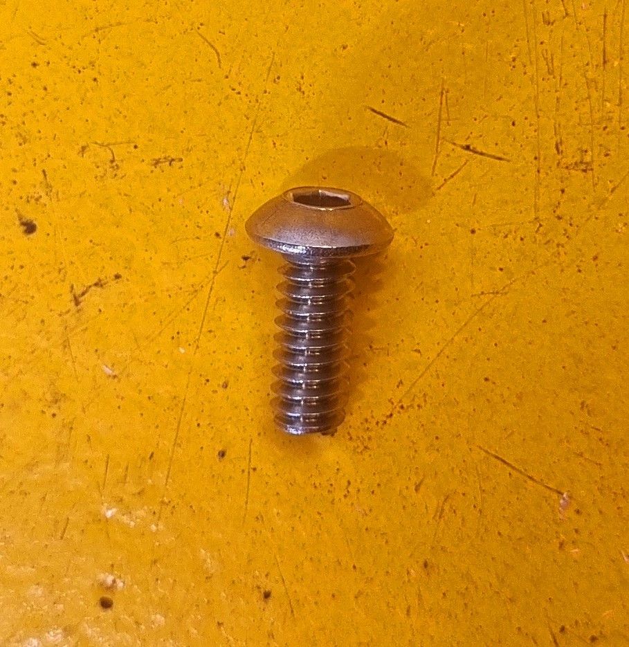 BUTTONHEAD SOCKETSCREW  3/16X1/2 UNC SS