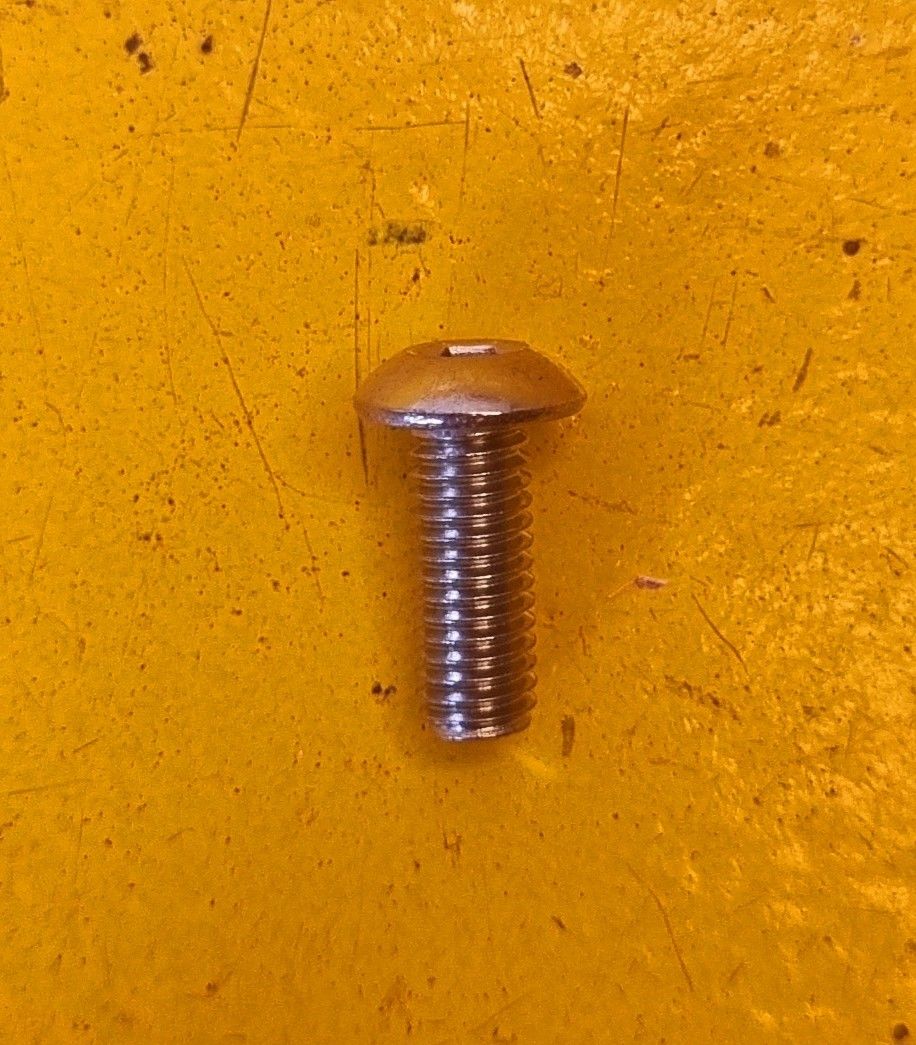 BUTTONHEAD SOCKETSCREW 3/16X1/2 UNF SS304