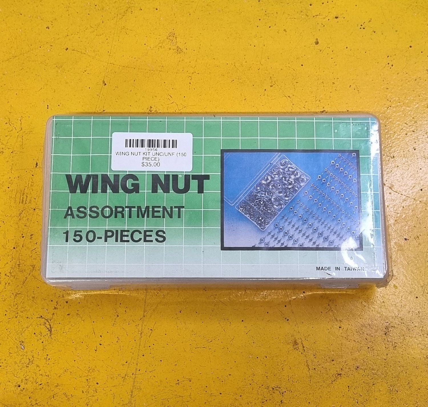 WING NUT KIT UNC/UNF (150 PIECE)