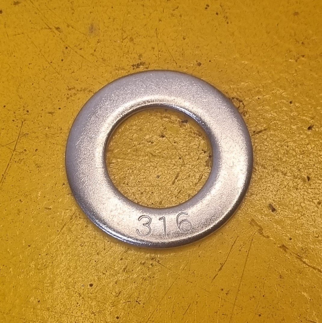 WASHER M27X50 SS316