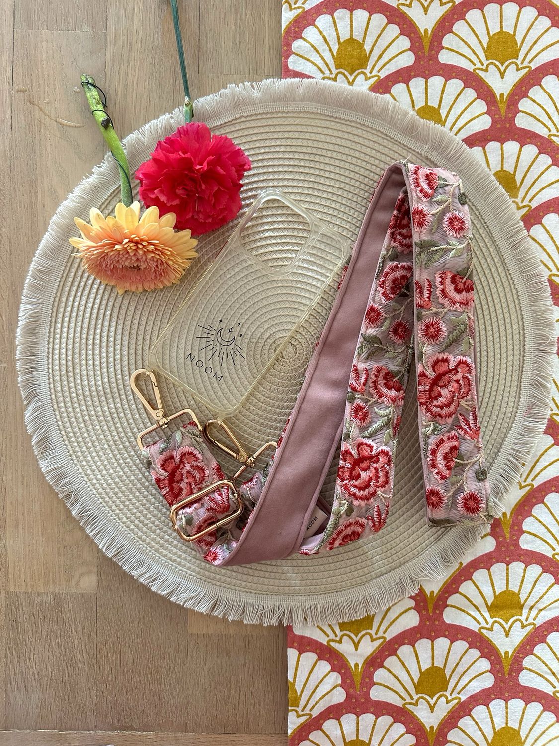 Velvet Flower Strap