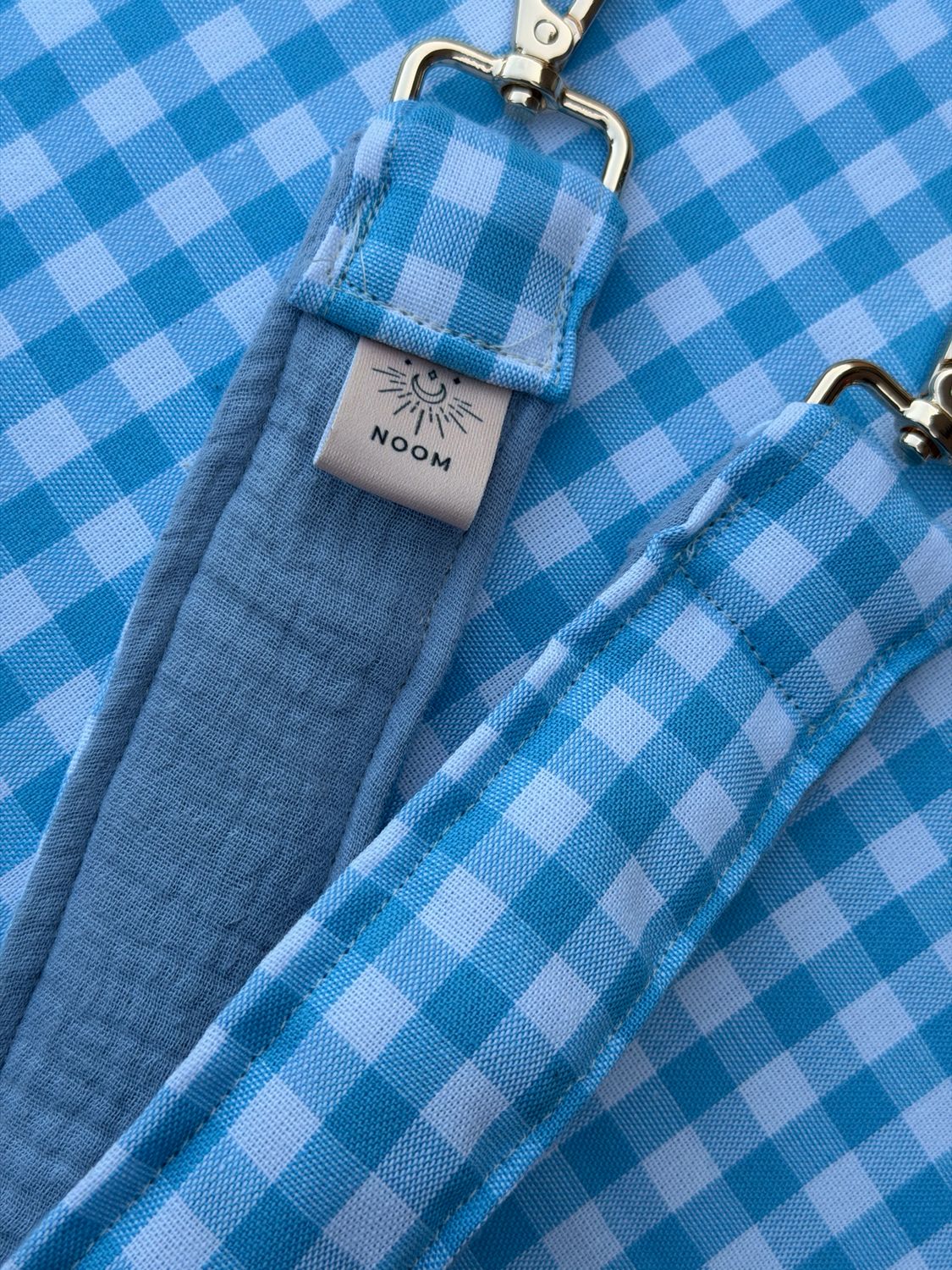 Korte Strap Mousseline PickNick Lichtblauw