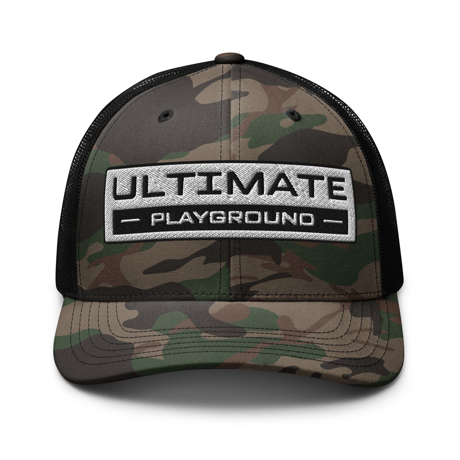 Camouflage trucker hat
