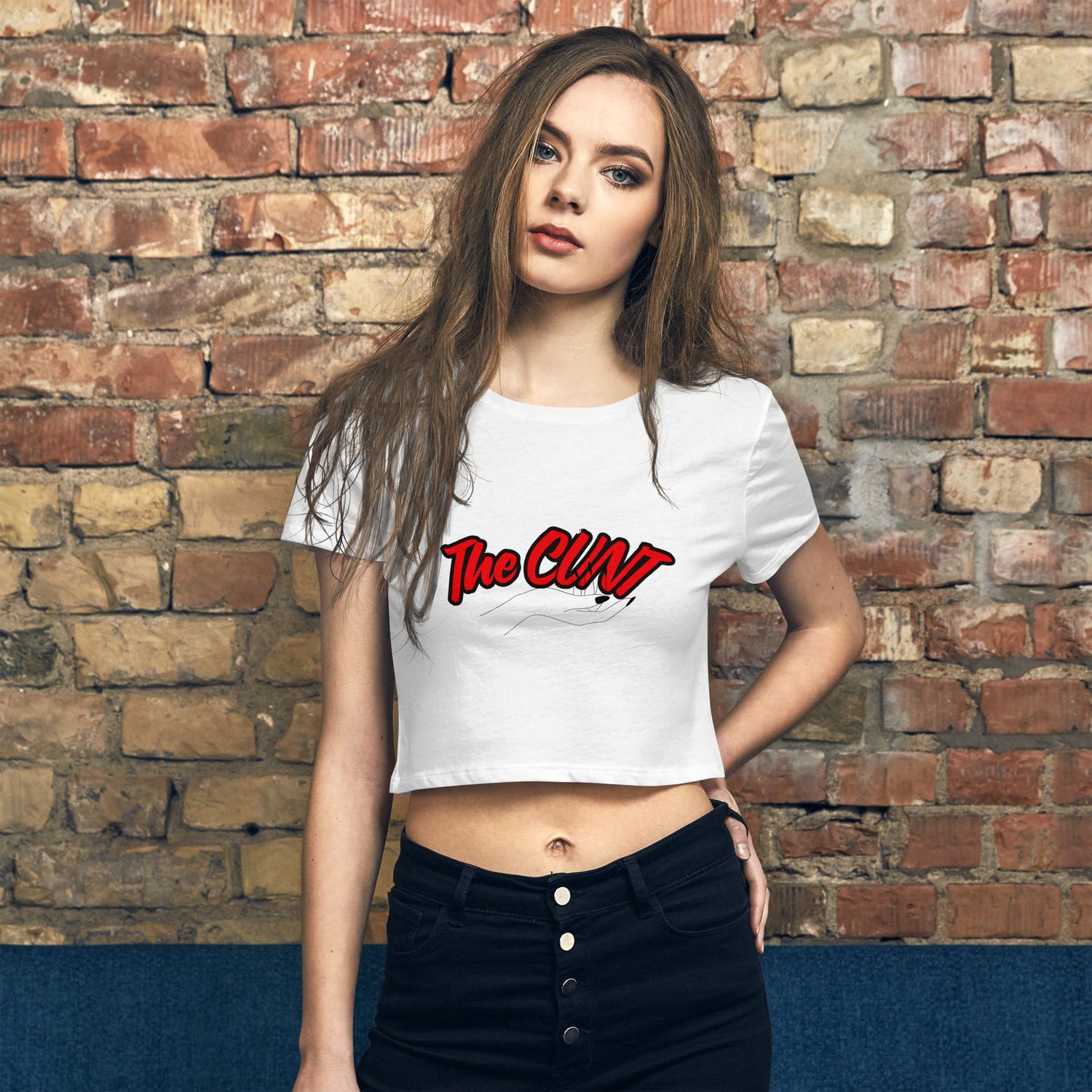 The CUNT - Women’s Crop Tee