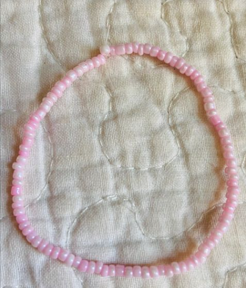 Seed bead bracelet