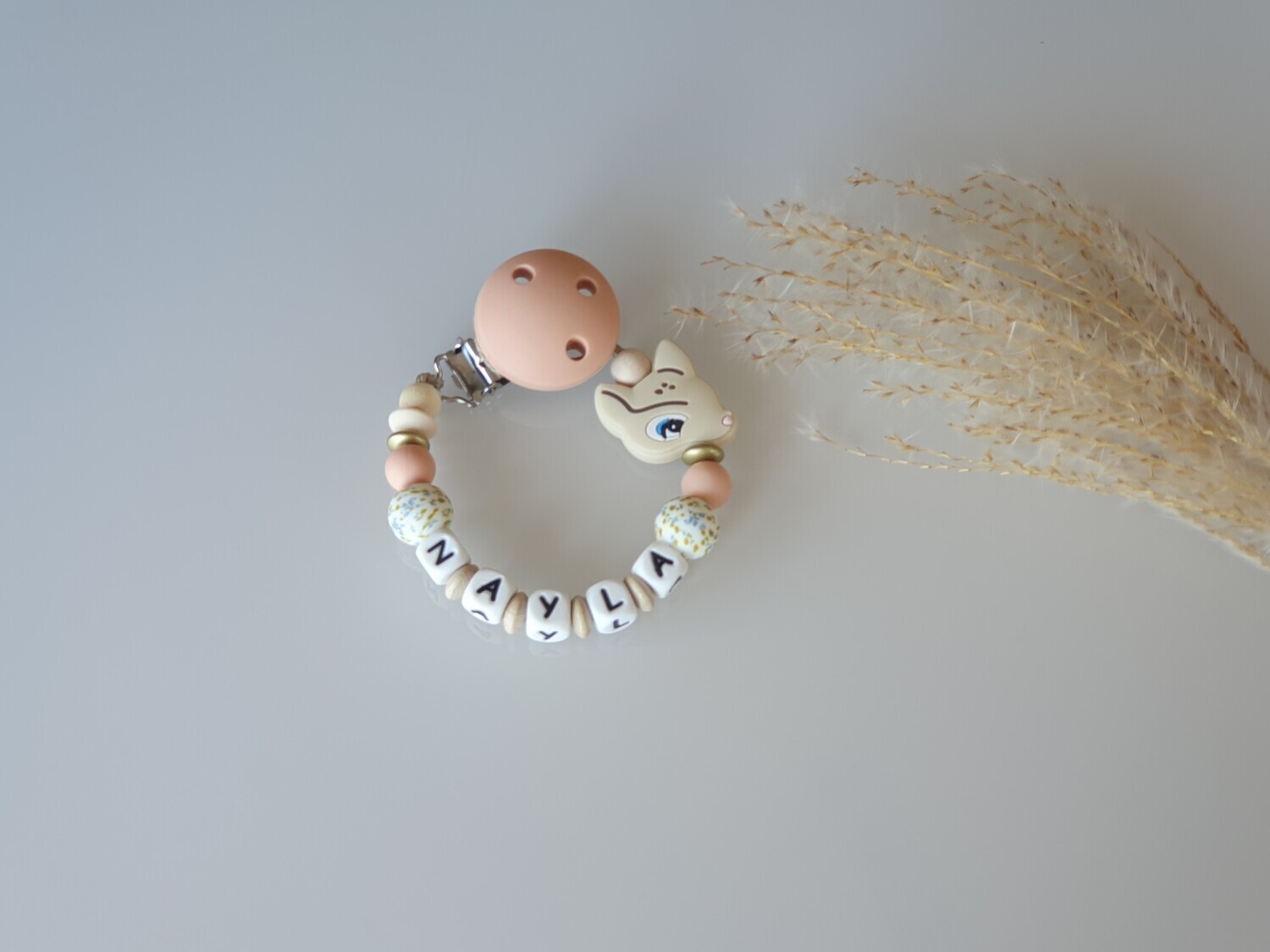 Nuggikette &quot;Bambi mit Name&quot;