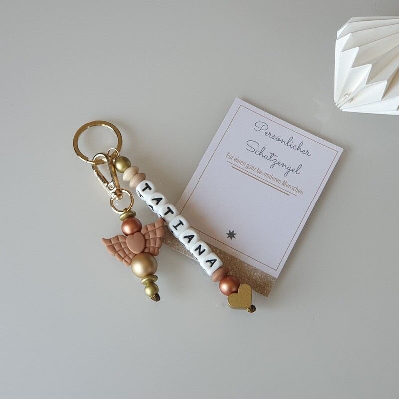 Schutzengel Anhänger mit Name