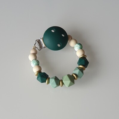 Nuggikette &quot;Hexagon green&quot;