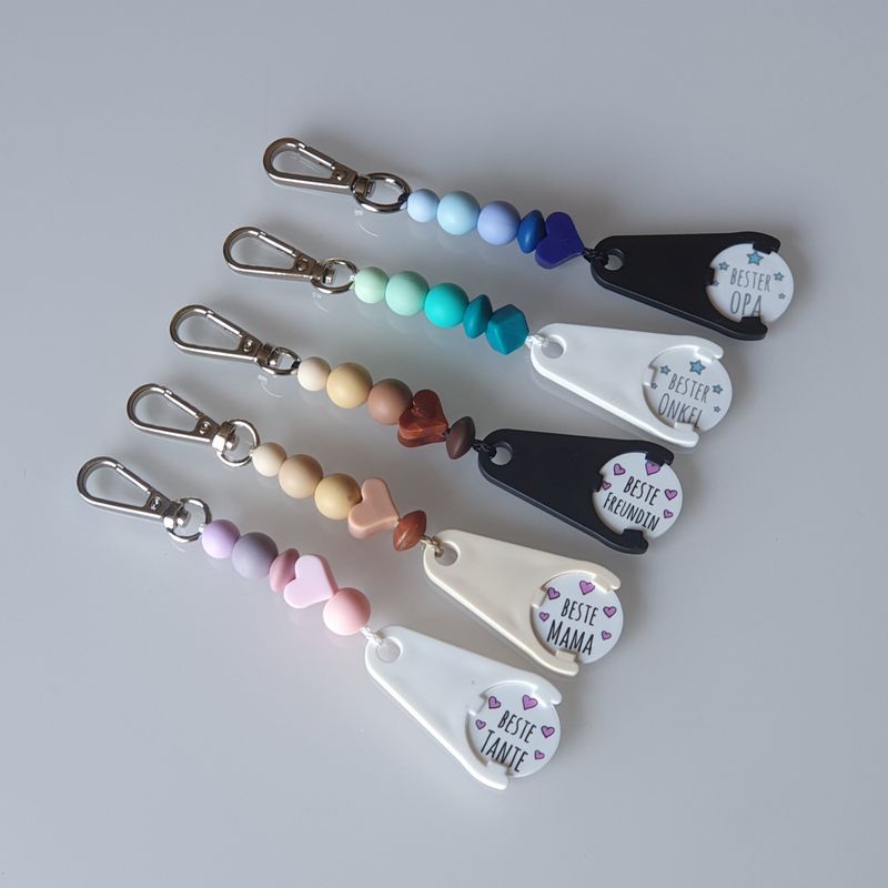 Einkaufswägeli Chip mit Karabiner