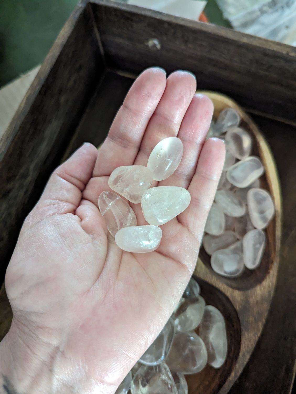 Rose Quartz Tumbles