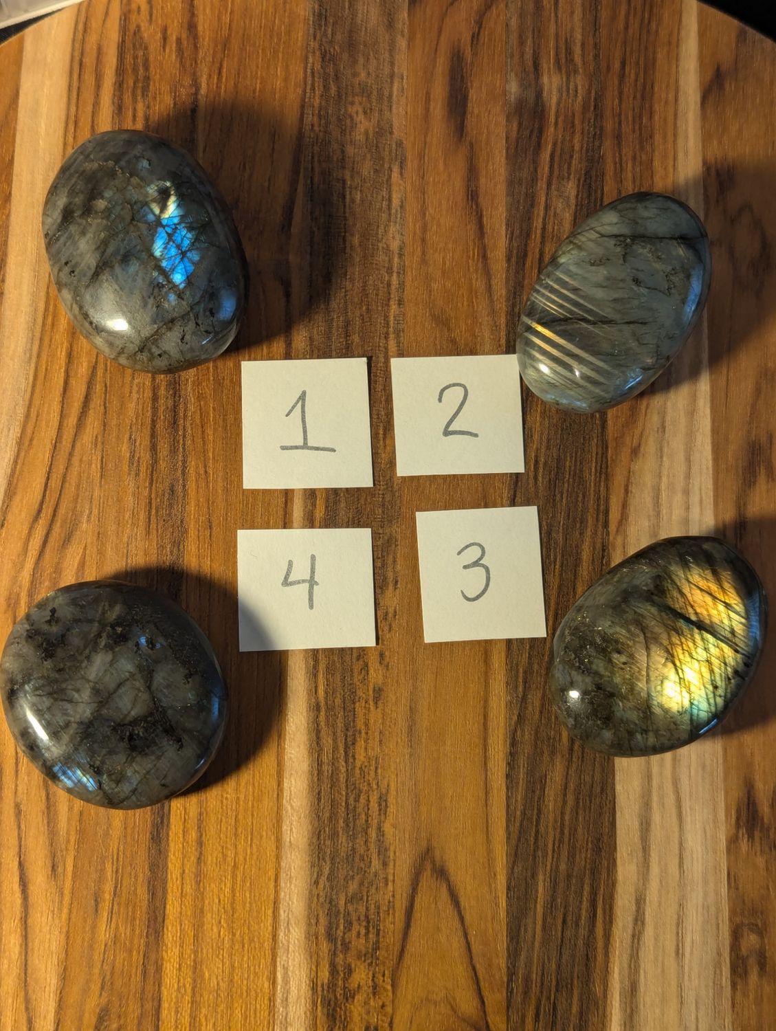 Labradorite Palm Stones