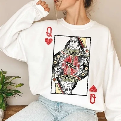 Queen of Hearts Sweatshirt