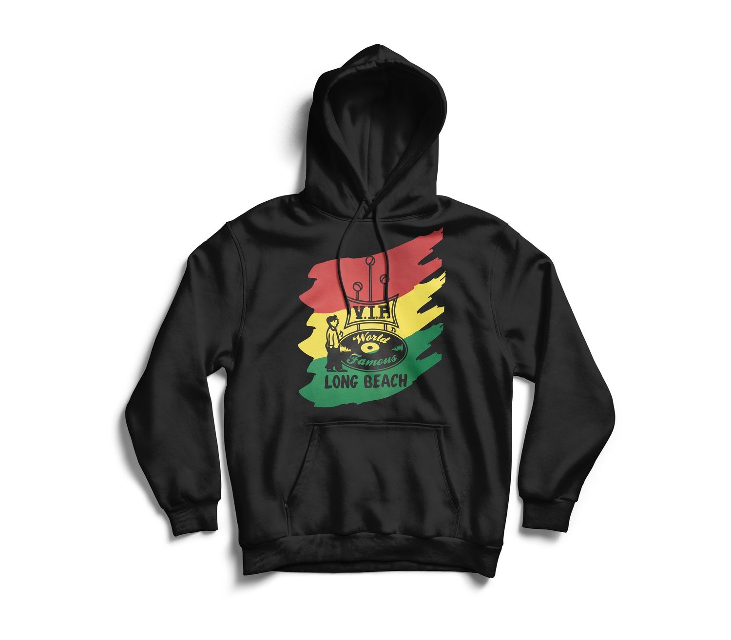 VIP HOODIE ( SINGLE COLOR) BLACK HISTORY, Size: SMALL