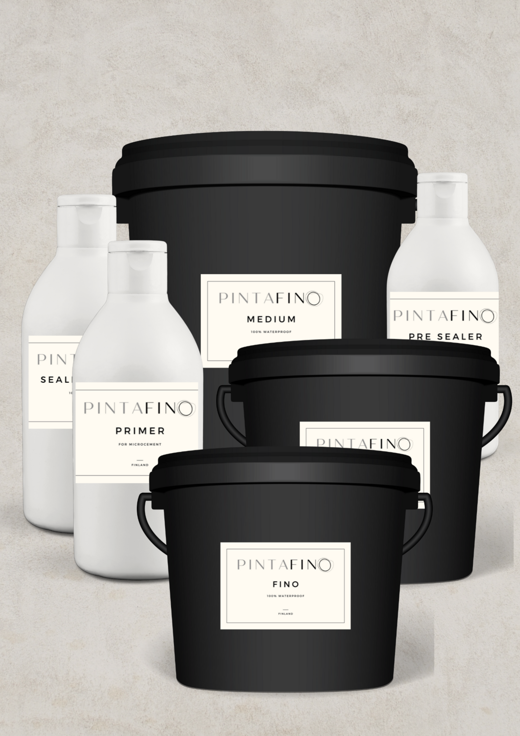 Pintafino MEDIUM+FINO set for 30m2