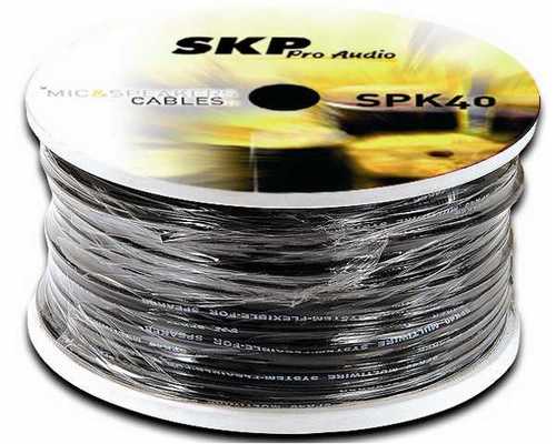 SPK40, SPK Audio, Cable Parlante, venta por metro.