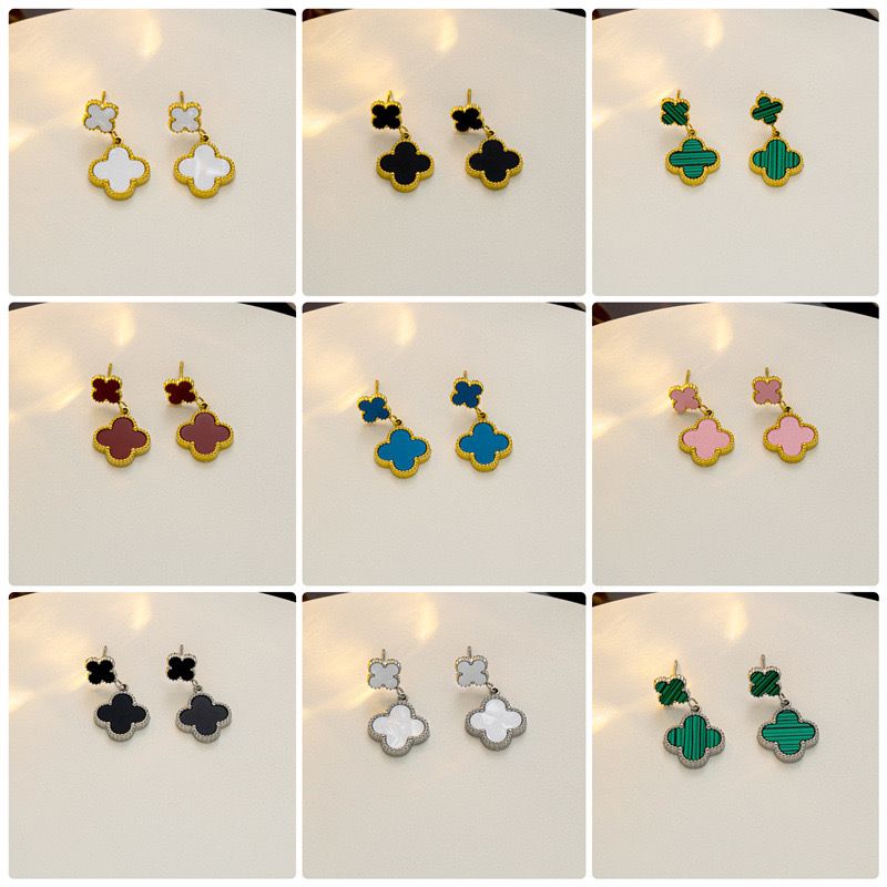 Gold Van cleef earrings