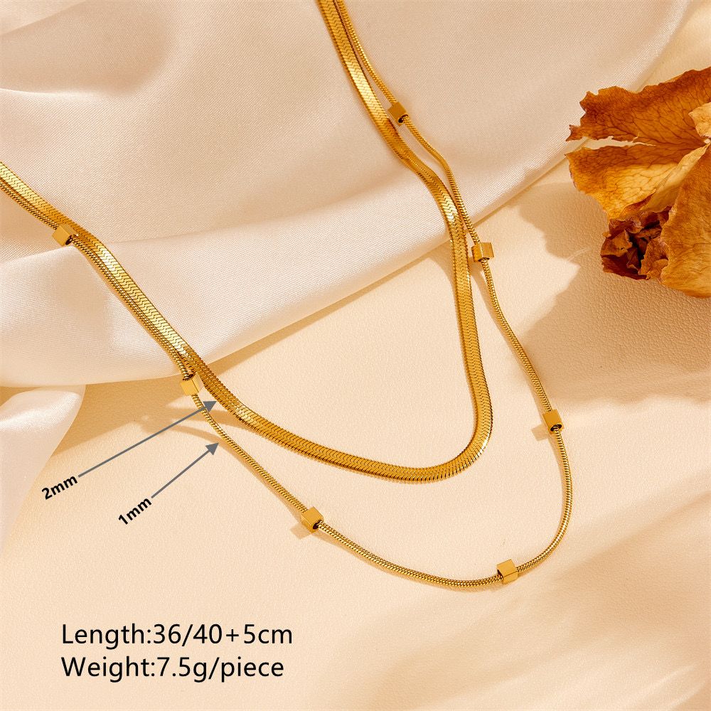 Double chain gold