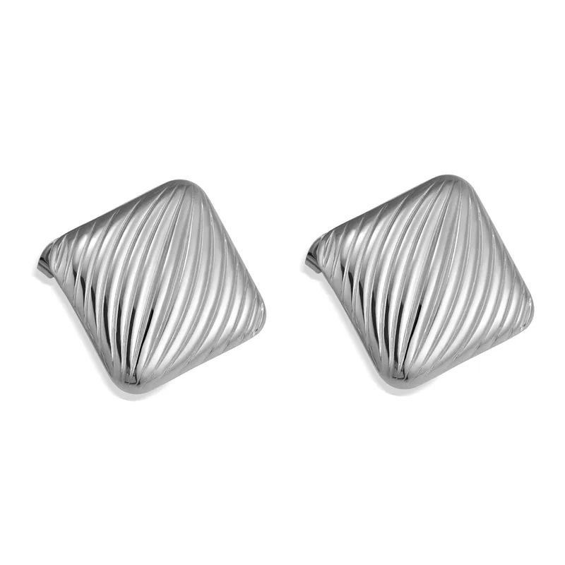 Silver earrings
