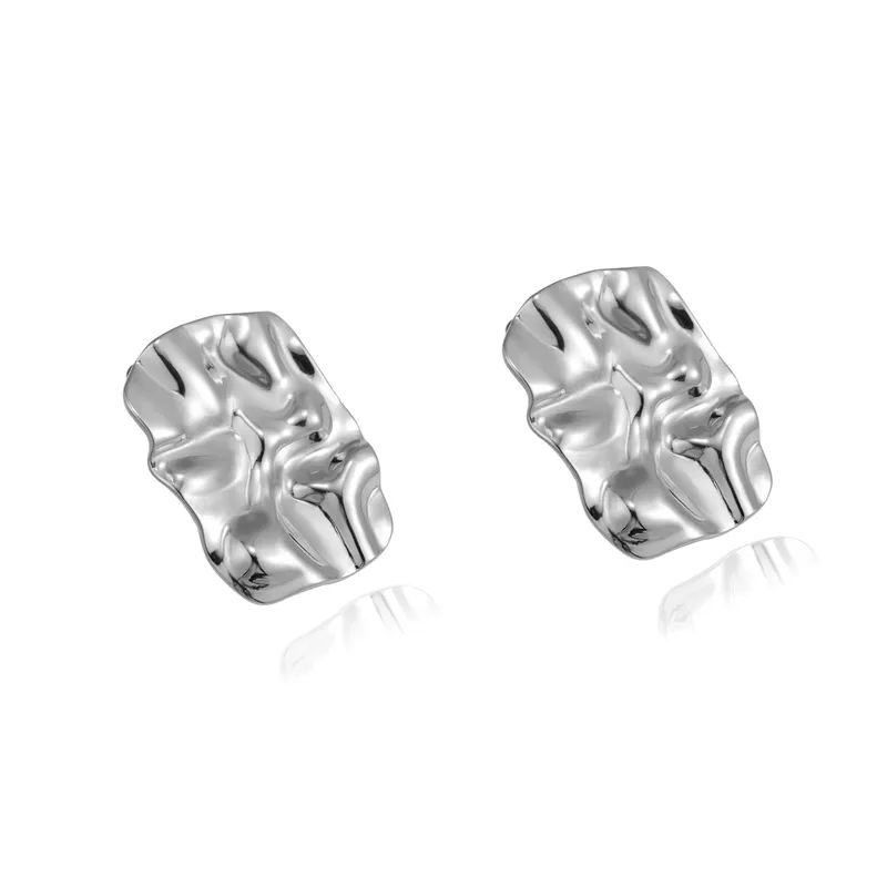 Silver earrings