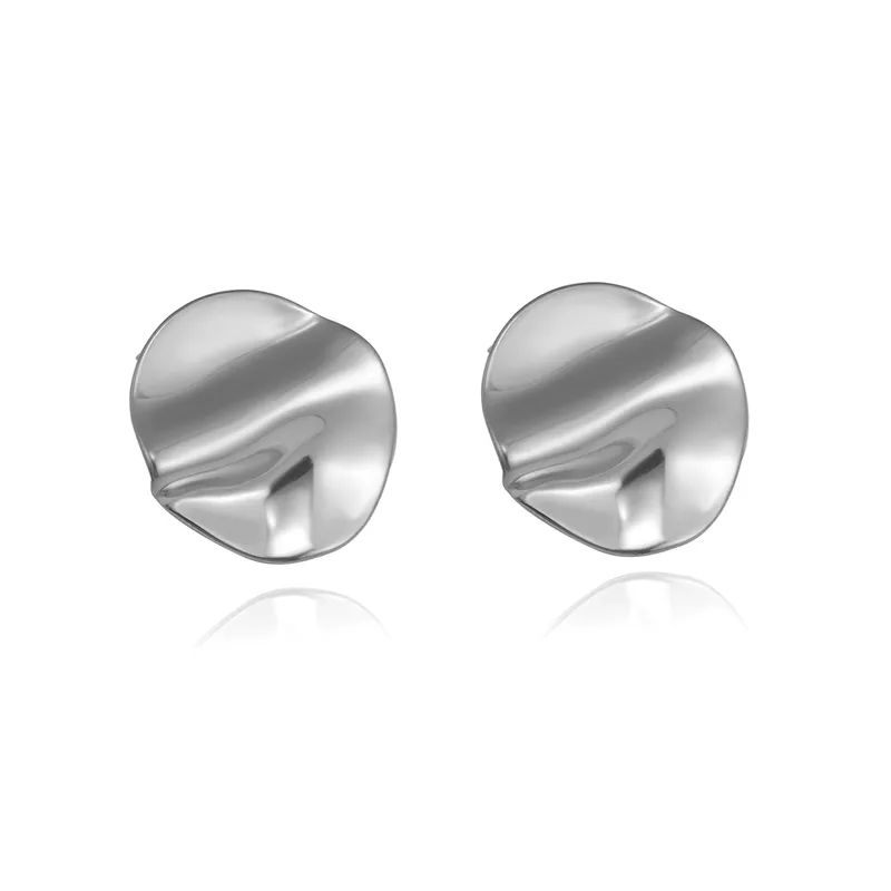Silver earrings
