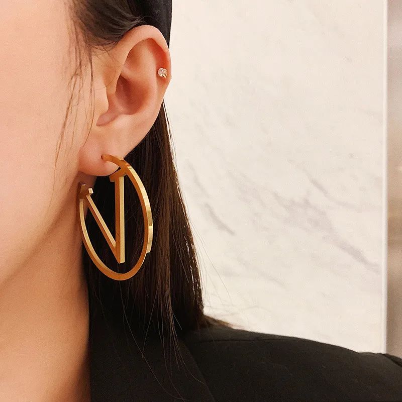 Valentino gold hoops