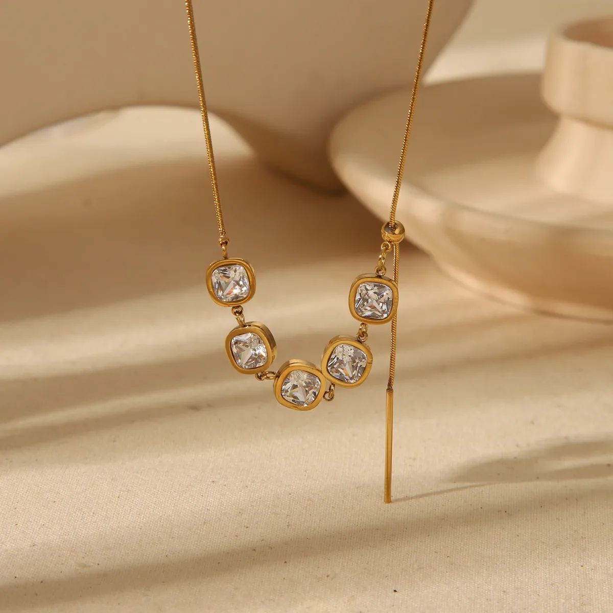 Gold necklace