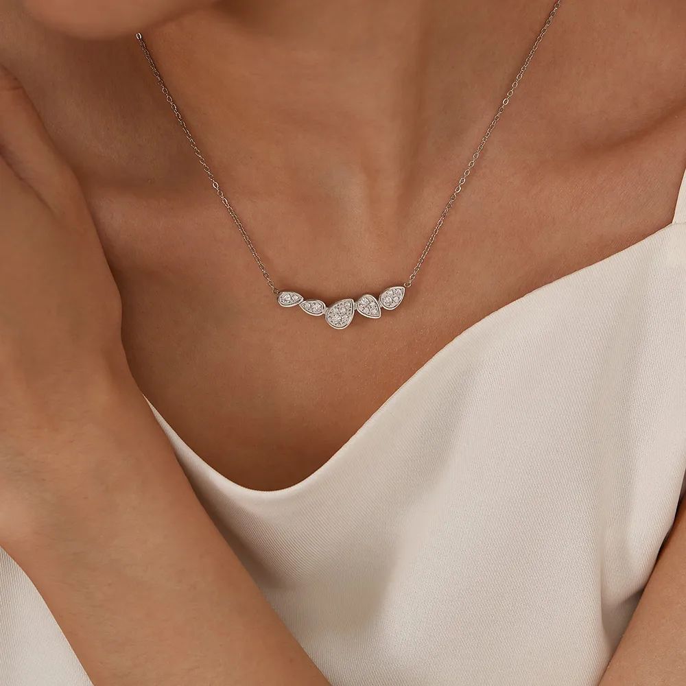 Silver necklace