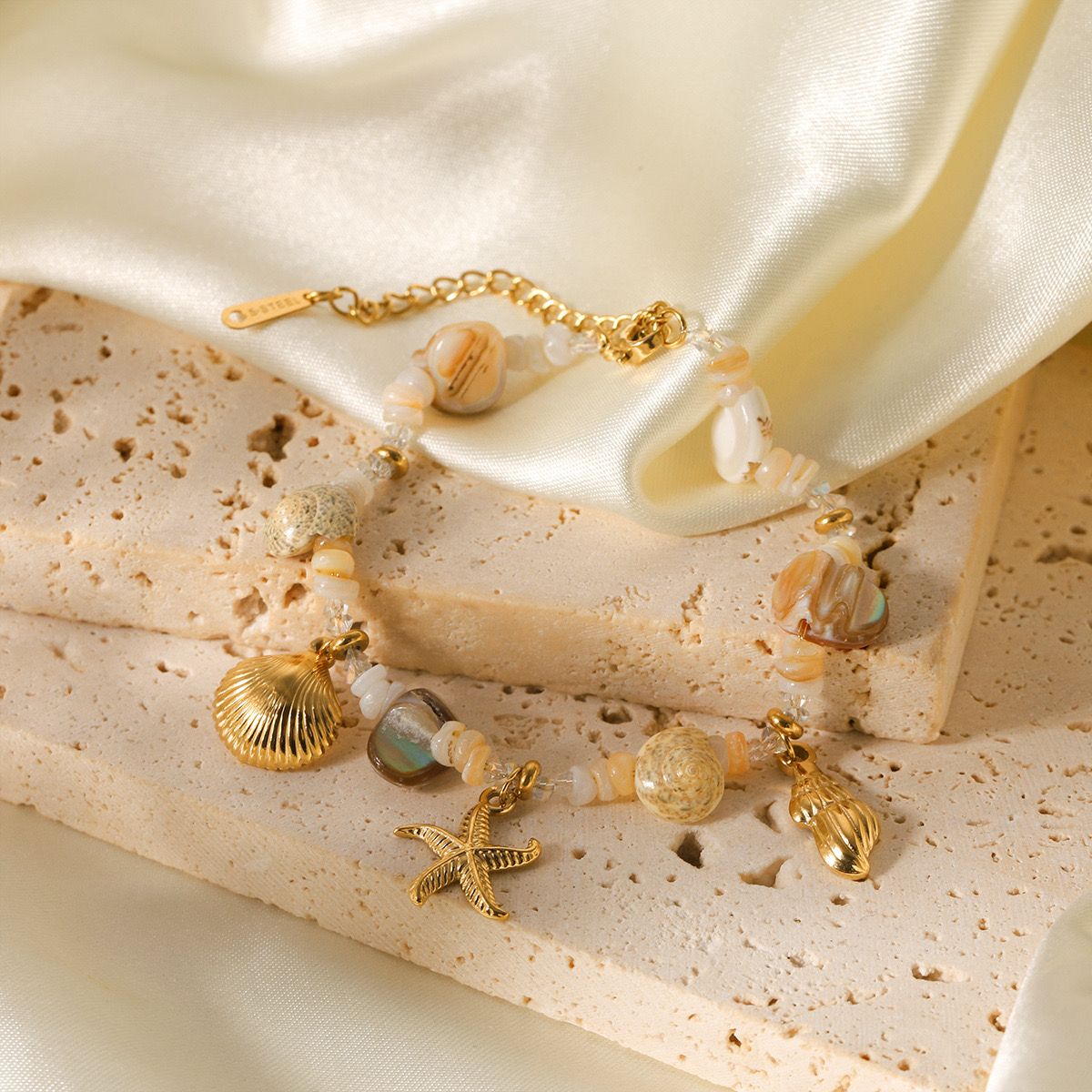 summer gold bracelet