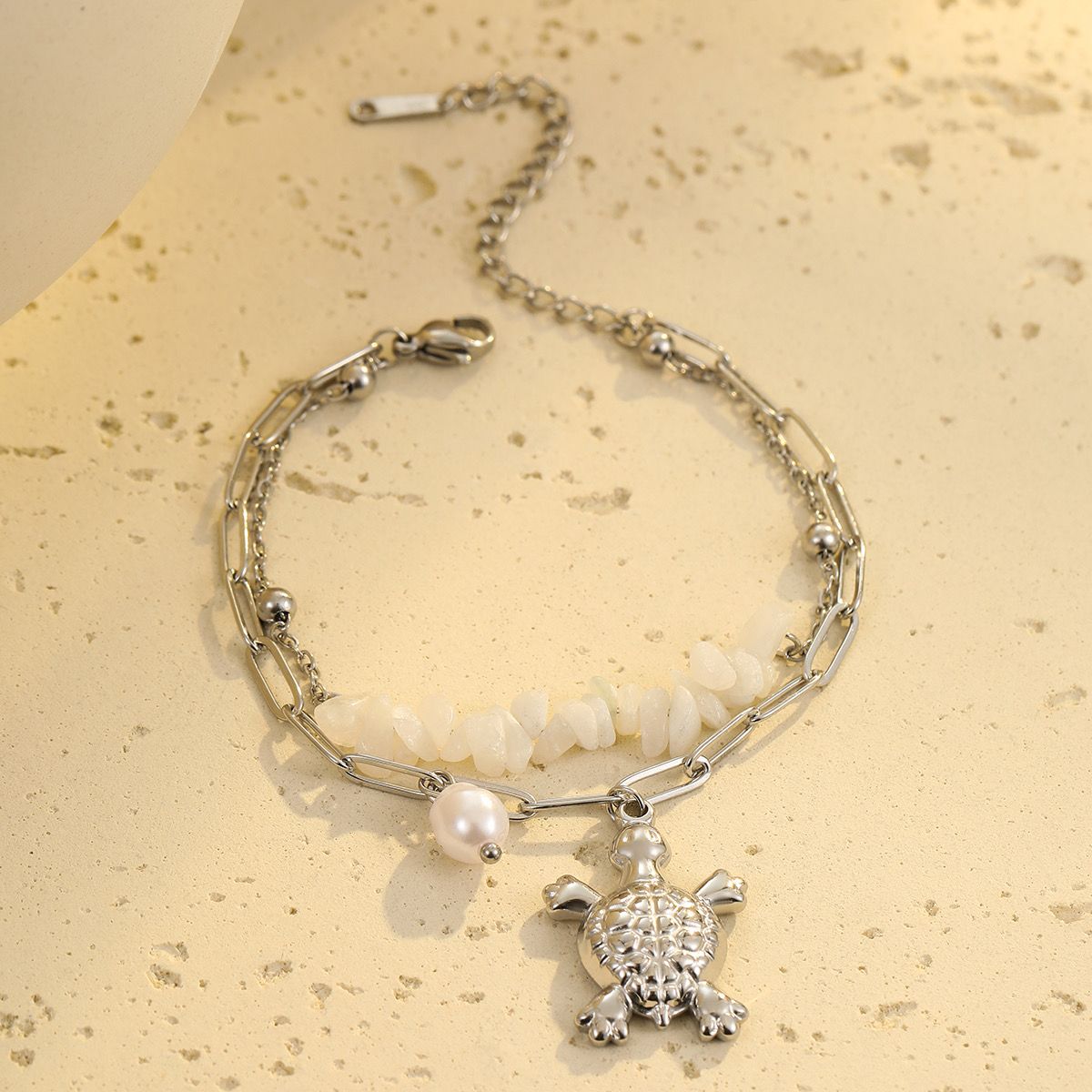 silver bracelet