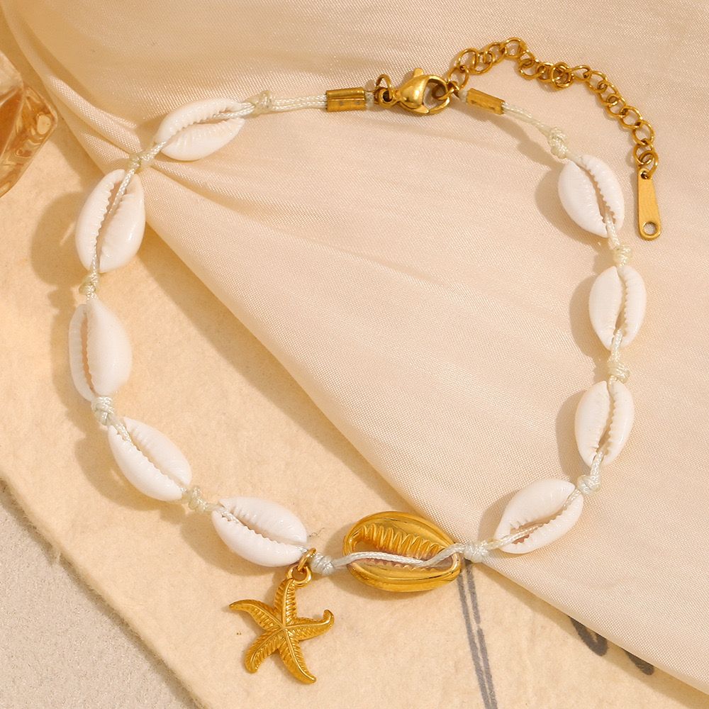 summer gold anklet