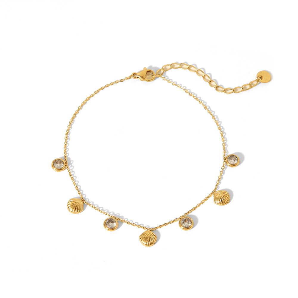gold anklet