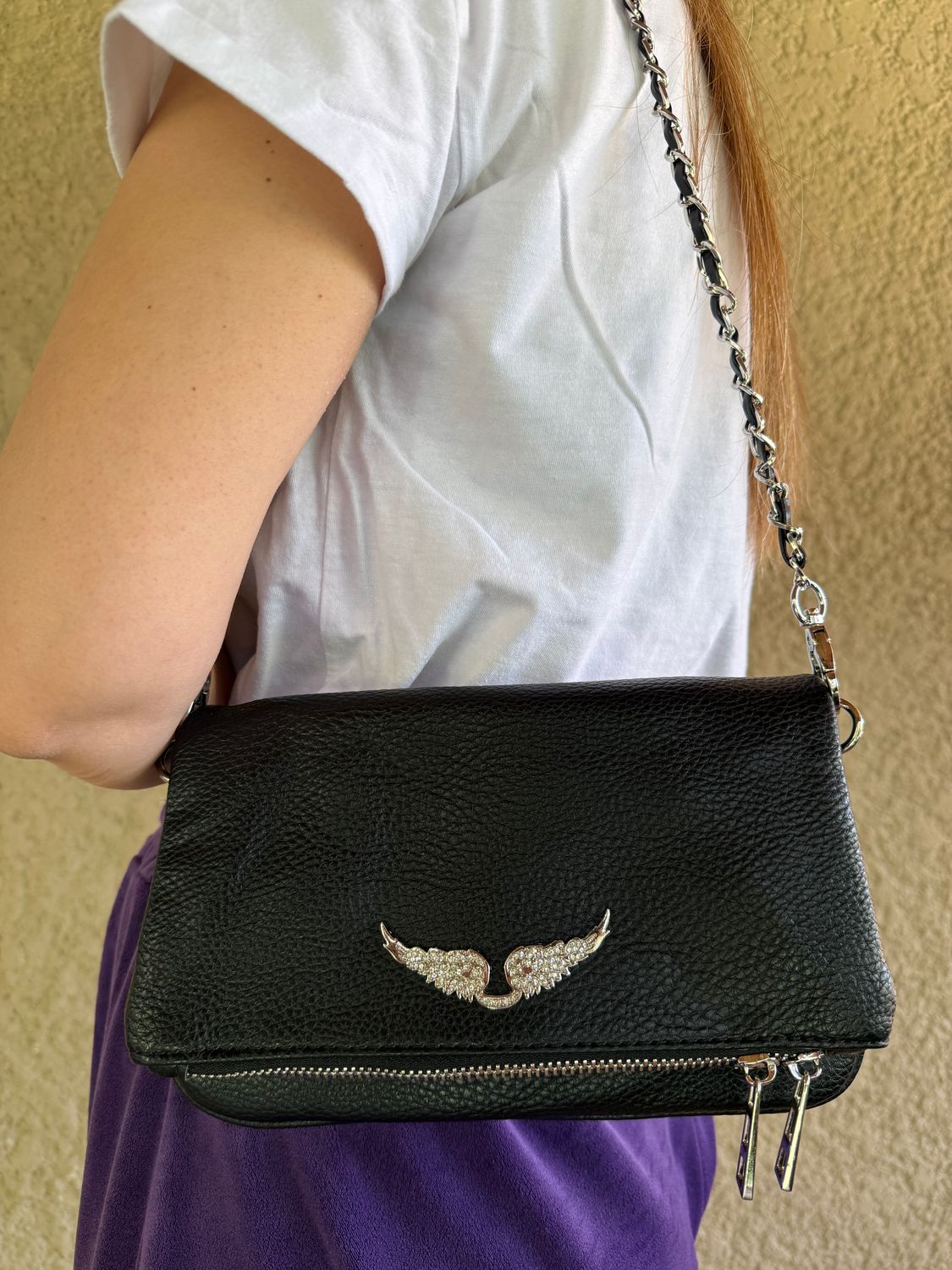 Zadig silver bag