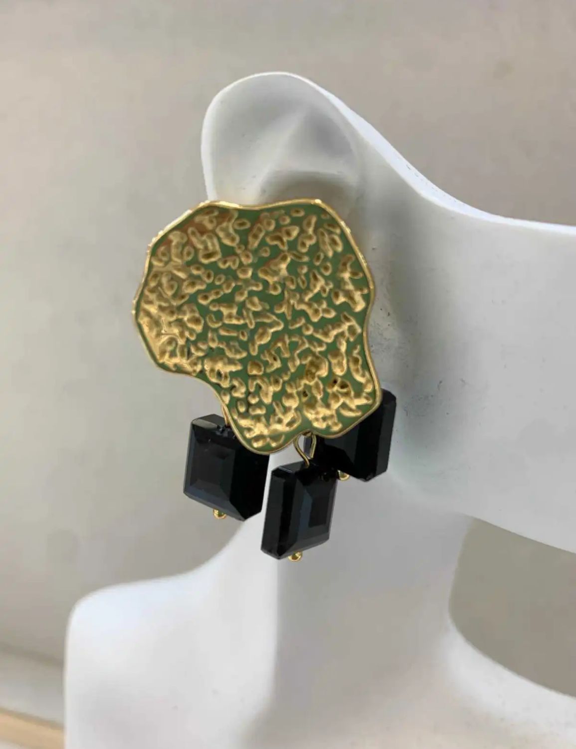 boho gold earrings