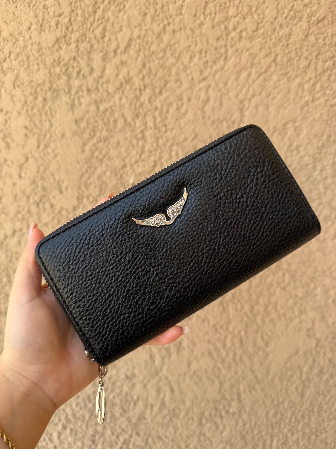 Zadig big black wallet