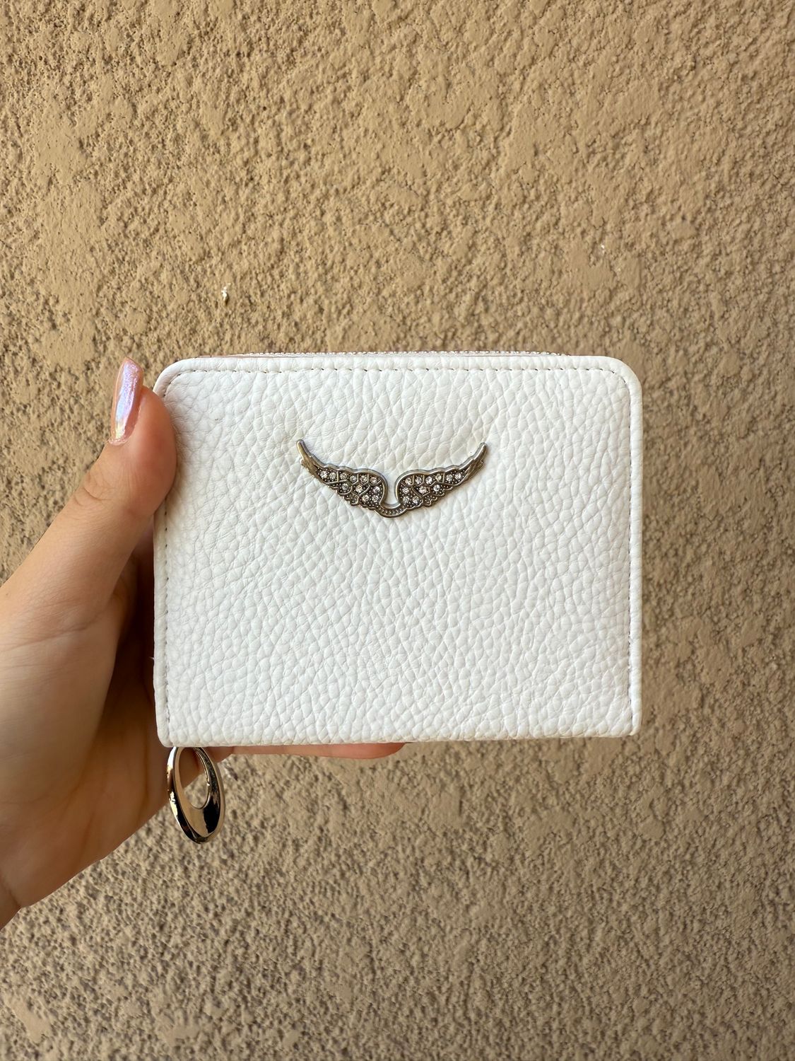 Zadig small white wallet