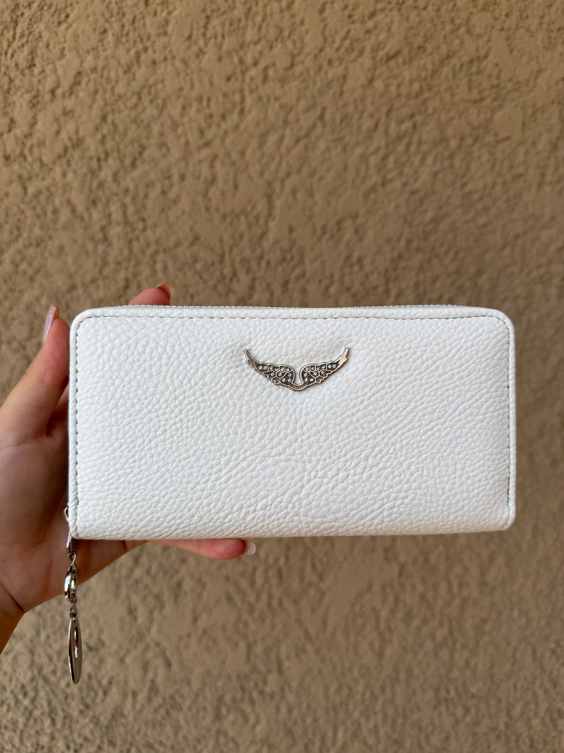 Zadig big white wallet