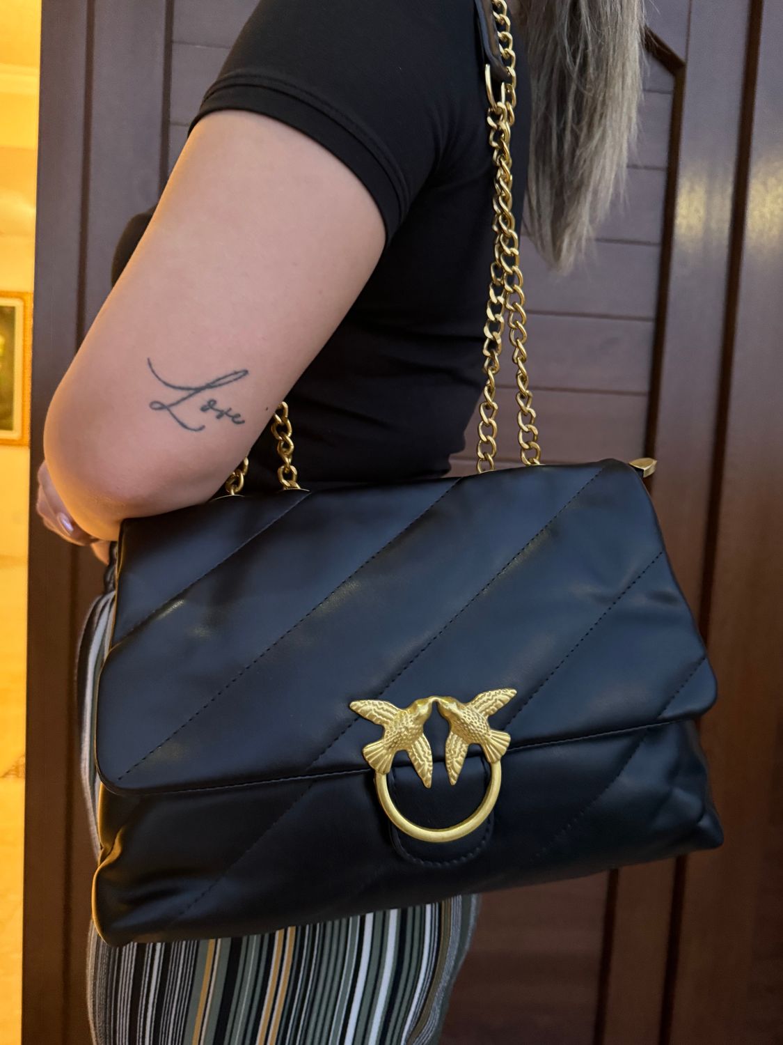 Pinko gold bags
