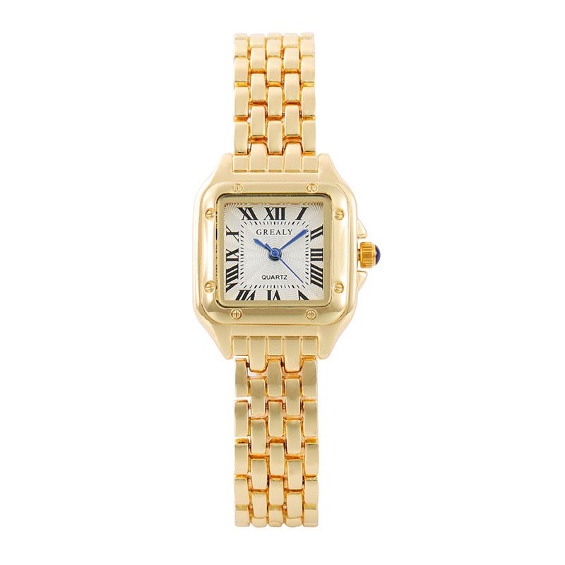 Old money fashion gold watch