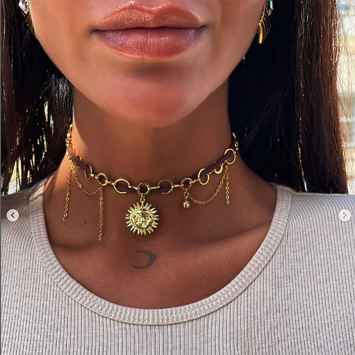 Choker gold