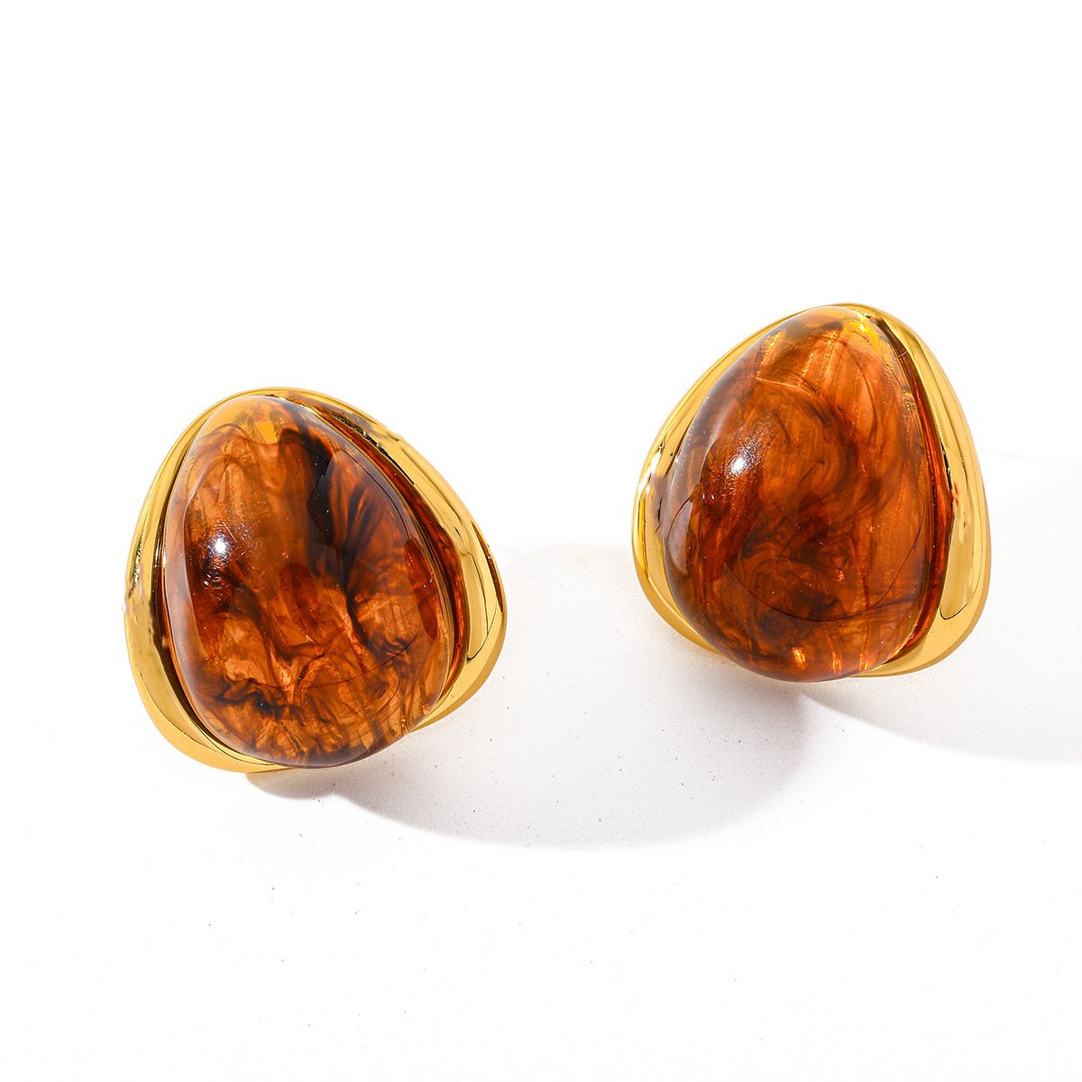 Vintage gold earrings