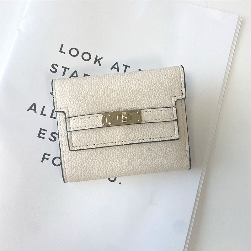 Hermes white wallet
