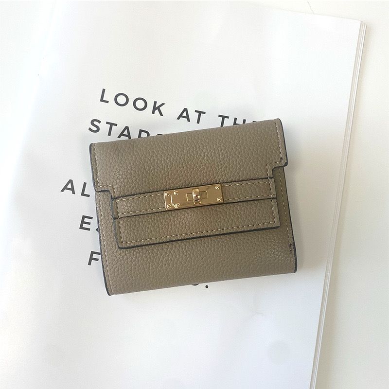 Hermes grey wallet