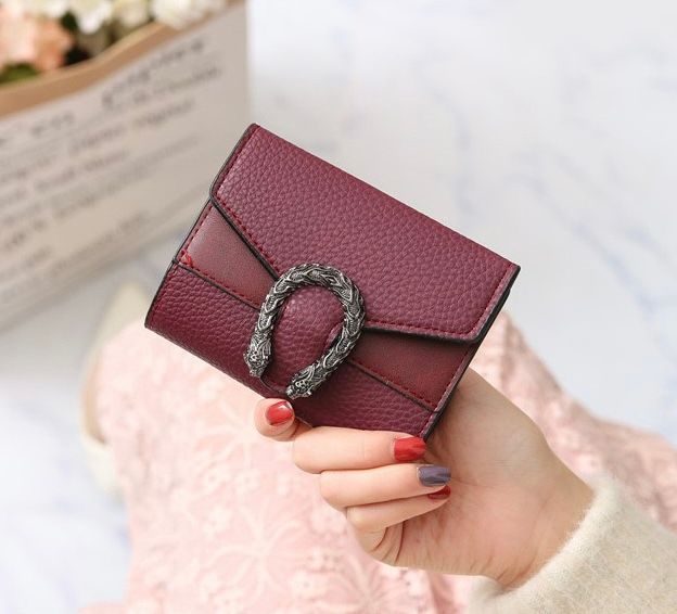 Snake red wallet