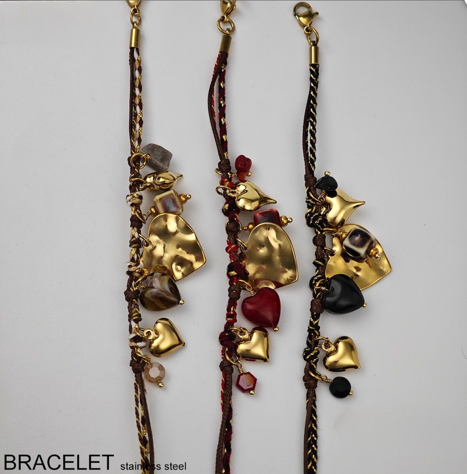 charm bracelet gold