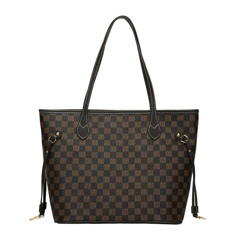 Neverfull brown tote bag