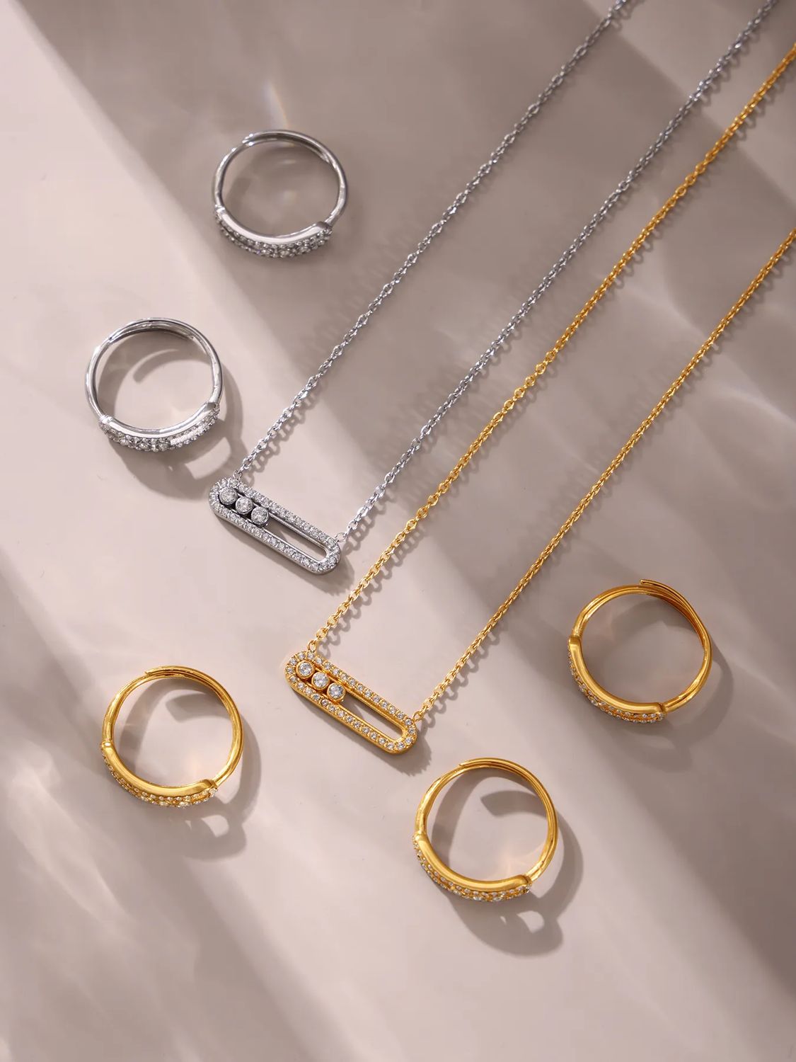 Touni silver necklace